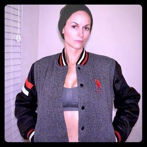 Vintage USPA jersey jacket